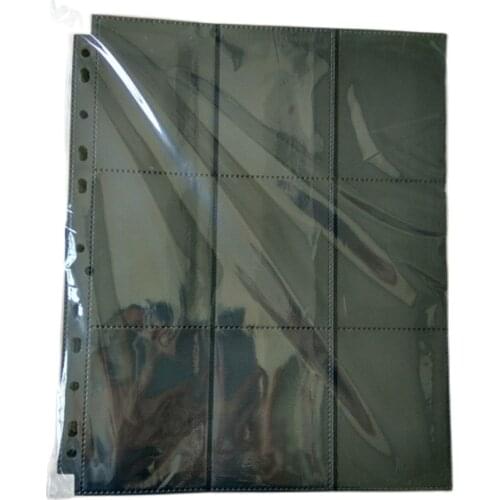20pages 2 Sides 9 Pockets 18pockets/page Magic cards page trading cards protector for magical trading cards cards pages