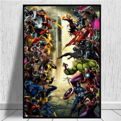 Marvel Characters 5d Diamond Painting Disney DIY Mosaic Diamond Embroidery Full Square Round Drill Cross Stitch Kits Home Decor