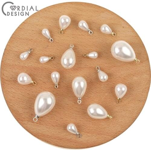 Cordial Design Jewelry Accessories/Hand Made/Charms/Imitation Pearl/Earring Connectors/DIY Pendant/Jewelry Findings & Components