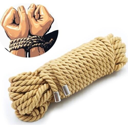 BDSM Bondage Gear 20M Japanese Shibari Ropes Fetish SM Game Slave Body Restraints Tying Sex Ropes Adult Sex Toys for Women Men