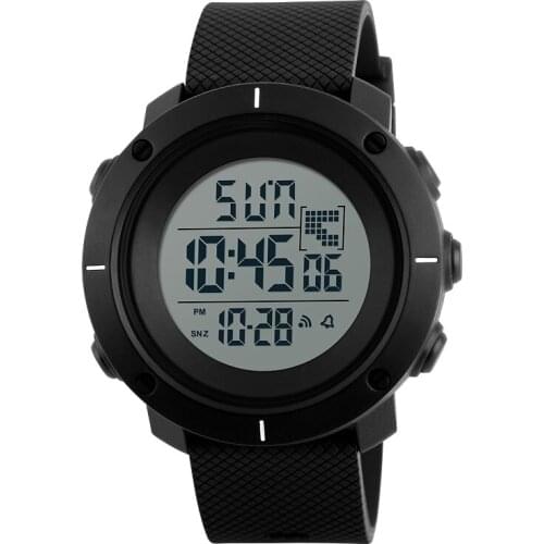 SKMEI Mens Army Military Outdoor Sports Digital Wristwatch Multifunction LED Display Waterproof Electronic Chronograph Watches
