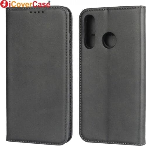 Leather Stand Wallet For Huawei P30 Lite Case Luxury Flip Coque Business Cover For Huawei P30Lite Magnetic Phone Cases Accessory