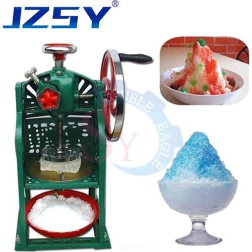 Hot sale professional manual ice crusher shavers ice block shaving machine hand ice chopper smoothie machine