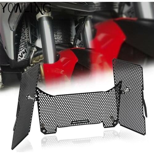 NEW FOR Ducati Multistrada V4 / V4 S / V4 S Sport 2021-2022 Motorcycle Radiator Oil Cooler Guard Set Radiator Guard Protection