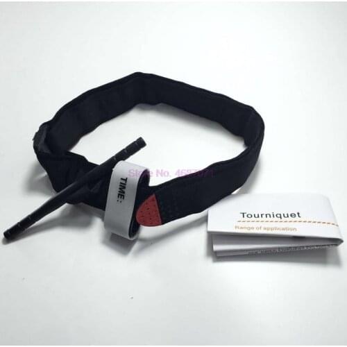 By ups / 50pcsOutdoor Portable First Aid Quick Slow Release Buckle Medical Military Tactical One Hand Emergency Tourniquet Strap