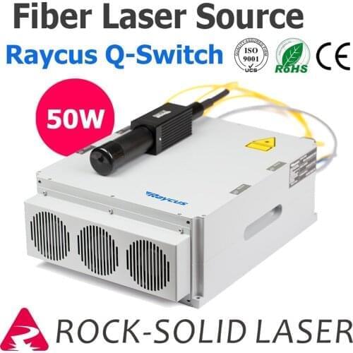 Raycus 50W Q Switch Fiber Laser Source Q Series Laser Marking Engraving Machine Part