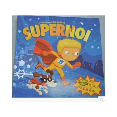 Parent Child Kids Baby Spanish Story Book Early Education Enlightenment Lovely Cute Picture Game Toys Learning Reading Book Age2