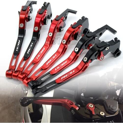 Motorcycle CNC Foldable Brake Clutch Levers For Honda RC51 RVT1000 SP-1/SP-2 2000-2006 2001 Adjustable Folding RC 51 RVT 1000