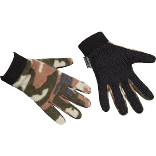 1 Pair Outdoor Winter Windproof Anti-slip Men Women Fleece Thermal Warm Running Gloves Mountaineering Cycling Mittens