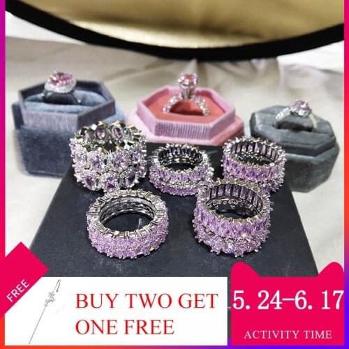 Uilz Vintage Crystal Heart Declares Rings for Women Twist Design with Cubic Zirconia Finger Ring for Women Anniversary Jewelry