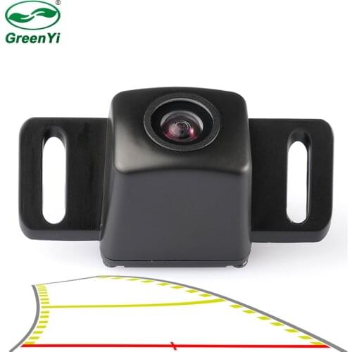 4089T Dynamic Trajectory Parking Line Car Reverse Backup Rear View Camera For Toyota Crown Reiz Camry Corolla Prius CRV