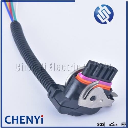 5 pin Car Engine Harness Connector Volvo Generator Plug Auto Wiper Motor Socket For The Great Wall Geely 18242000000 with wires