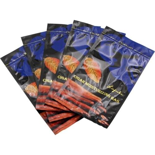 Smoking Accessories Cigar Humidifier Bag 65-75% RH 90Days Humidor Hydrating Humidifer Cigars Moisturizing Bag For COHIBA