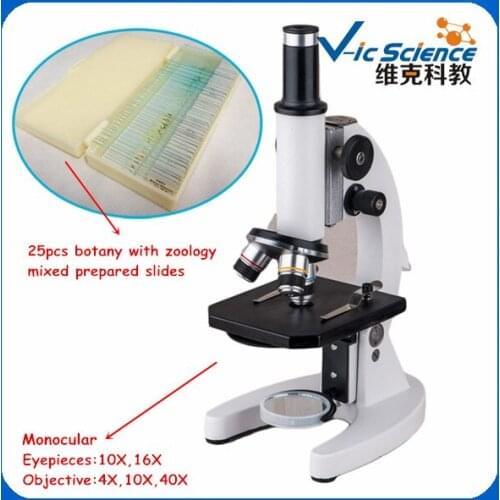 Student Educational Toys Children Microscope XSP-02 4X,10X,40X Biological Microscope