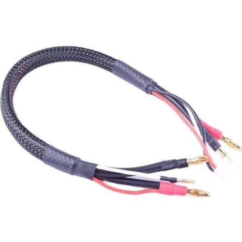 Black 2S High Current Charge Lipo Charge Lead Cable 24" 610mm