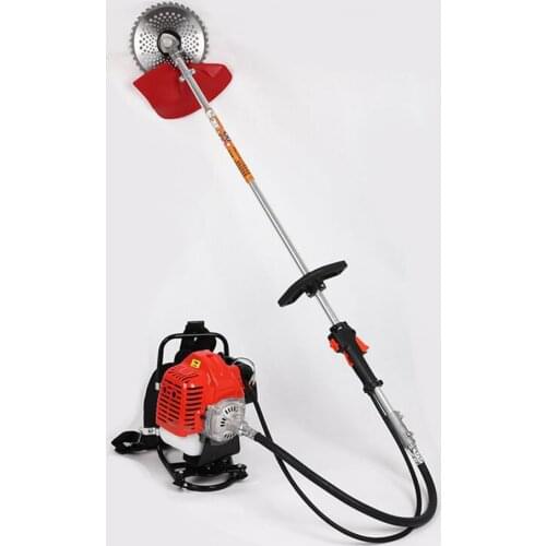 Two-stroke backpack mower Small agricultural harvester Orchard pine soil garden weed mower Gasoline mower Grass Hedge Trimmer