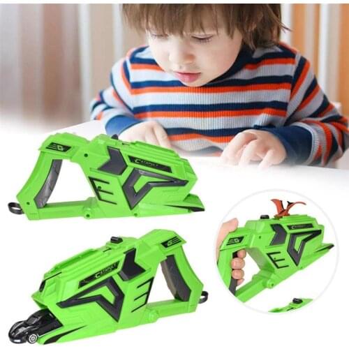 Toy Gun kids Outdoor Launch Toys For Children Flying Toys Soft Lightweight Froth Dinosaurs Airplane Toy Sports Games Beach Toys