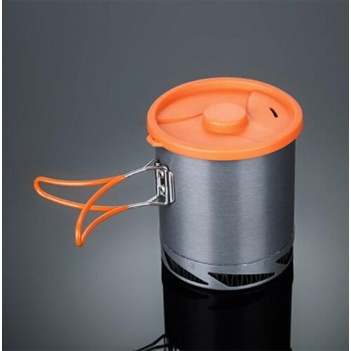 Fire Maple Cooking Pot Heat Exchanger Pot Folding Camping Aluminum Pot Kettle 1L 190g FMC-XK6
