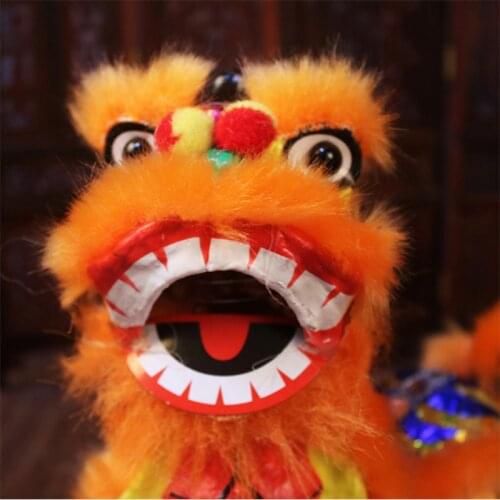 Mini 2020 Cute 12.5*8.5cm Step on the ball lion Decoration Room Arrangements Gift for Children AA018