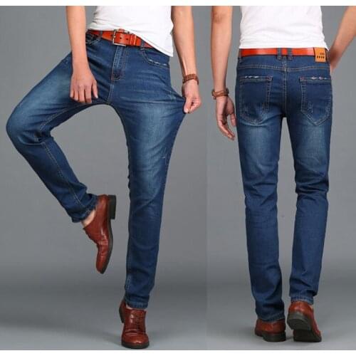 Fashion Designer Jeans For Men Jeans Famous Brand Size 44 HIGHT QUALITY Calca jeans masculina tamanho 46 48 big size 2020 Winter