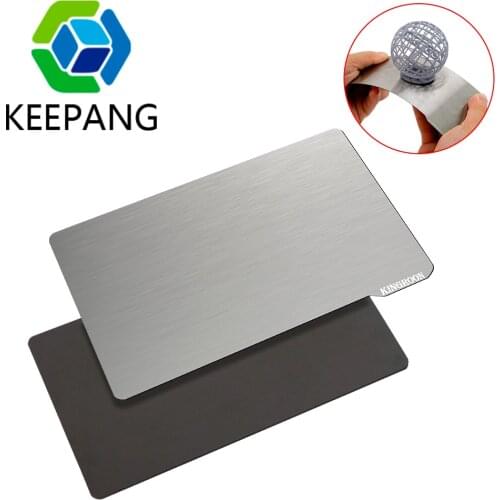 Kee Pang Removal Spring Sheet Magnetic Flex Magnetic Hot Sticker for UV LCD Resin 3D Printer For ANYCUBIC Photon For Elegoo