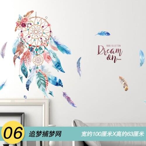 Wall Decor Sticker Living room bedroom Restaurant TV Sofa Background decoration window Wall Decals Home Decor kat von d