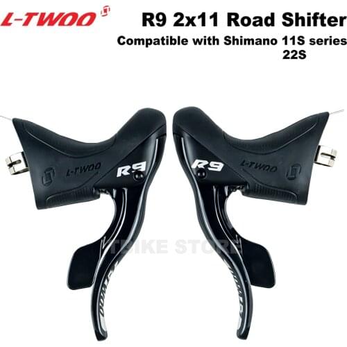 LTWOO R9 2x11 Shifter 22Speed Road Bicycle Shifters derailleur Shift Cable Gear Lever Brake Bicycle Compatible for R5800, R7000
