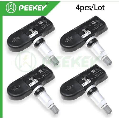4pcs Tire Pressure Monitor System TPMS sensor For Jaguar 05-08 S 09-10 XF 04-10 XJ 433MHZ LR018861 4H23-1A159-AE LR032385