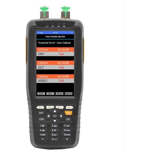 TM70B PON Optical Power Meter PON Fiber with 1310/1490/1550nm Wavelength