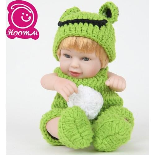 10" Amazing Bebe Reborn Newborn 25 CM Lifelike Full Vinyl Body Silicone Cute Realistic Babies Toy Christmas Present Playmates