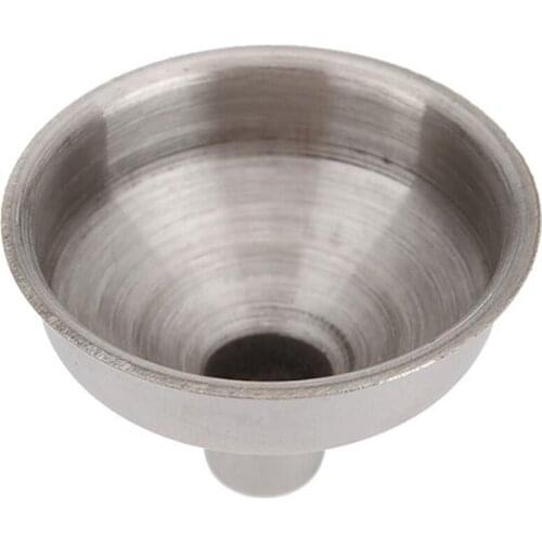 2PCS 8mm Mini Stainless Steel Funnel for All Kinds of Hip Flask Wine Pot Filler