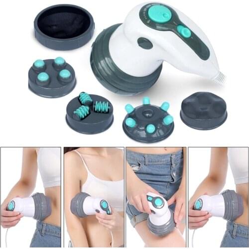 4 in 1 Infrared Massage Electric Body Massager Slimming Anti-Cellulite Machine Women Full Body Slim Relax Tool