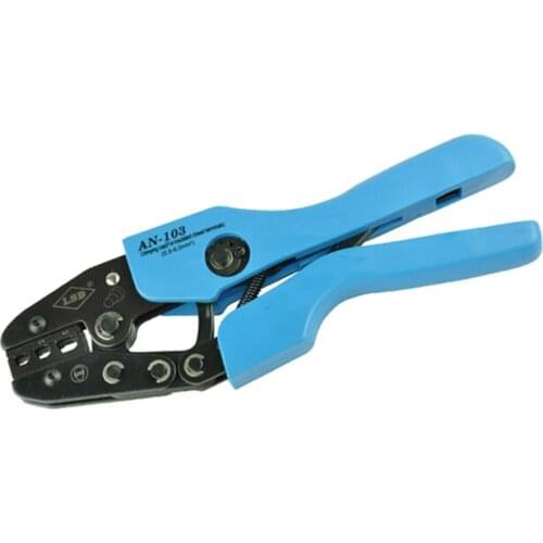AN-103 High Quality Hand Crimping Tools Crimping Cap for insulated closed terminals 0.5-16mm2 Ratchet Crimper pliers