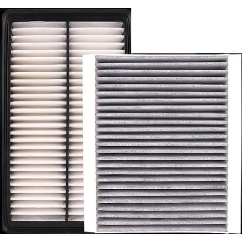Car Air Filter Cabin Filter 2pcs for Chery Tiggo 5 2.0cvt 2.0mt 2.0l 2013-2020 Model Filter Oem T21-1109111 T21-8107011