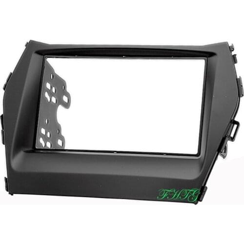 Car Radio Fascia,Dash Kit is suitable for 2012 Hyundai Santafe/ IX45,Double Din Car Audio Frame
