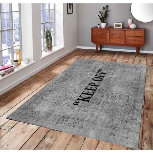 KEEP OFF 29 Classic Patterned Carpet , Fan Carpet Non Slip Floor Carpet,Teens Carpet,Area Rug