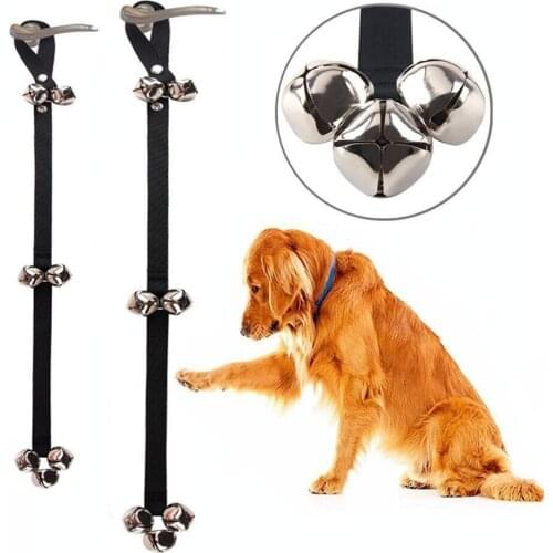 Pet doorbells tease cats, toys, dogs and dogs to go out to alarm doorbells, pet bells and ropes