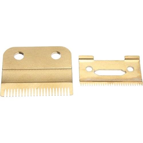2Pcs Metal Clipper Blade Hair Clipper Blade Cutter Head For Professional WAHL Electric Hair Trimmer Shaver Trimmers Cutting