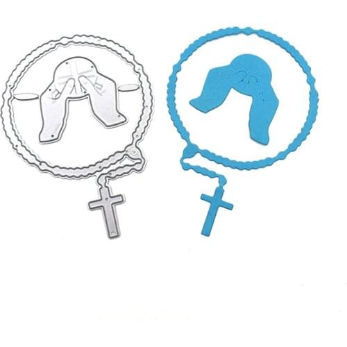 Julyarts Pray Metal Cutting Dies for Scrapbooking New 2021 Stencil Photo Album Embossing Embossing Cutting Metal Dies Scrapbook