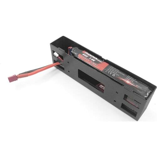 ​Metal Battery Box for 1:10 Killerbody Toyota LC70 Body Without Battery RC Car Trucks Battery Box Parts Accessories Hybrids