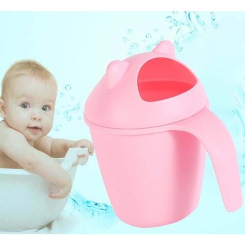 Cute Cartoon Shampoo cup Detachable Hair Wash Cup Swimming Head Watering Bottle toddler Kids Handheld Wash Hair Shampoo Cup