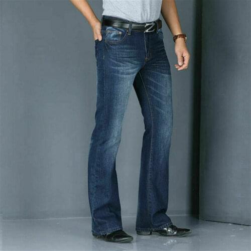 MUMUYOU Men's Flared Jeans