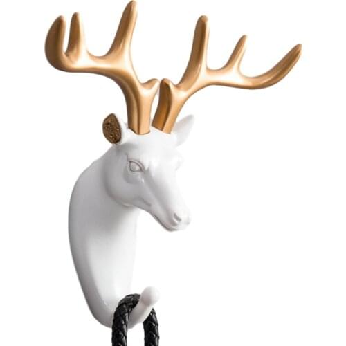 Hook Animal Wall Porch Household Milu Deer Rhinoceros Horse Elephant Creative Lovely Decoration Wall Hanging Coatrack