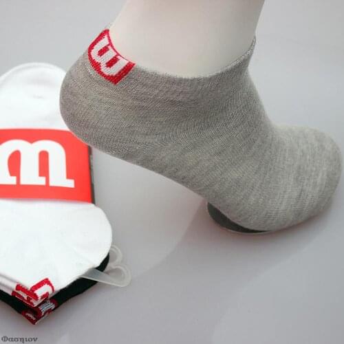New Style Men socks Cotton boat socks towel bottom socks short tube concise high quality M socks