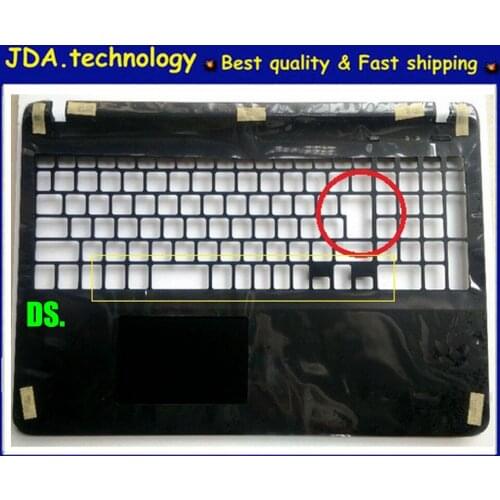New/Org Keyboard bezel for SONY Vaio Fit SVF15 SVF152 SVF153 JP laptop keyboard upper cover Palmrest with touchpad frame