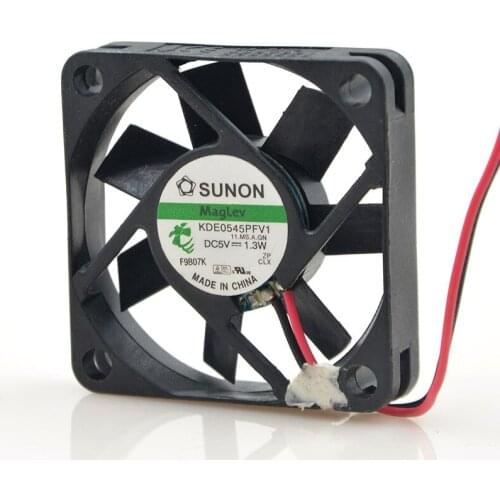 Original FOR SUNON 4510 4.5CM KDE0545PFV1 5V 1.3W Silent Notebook Cooling Fan