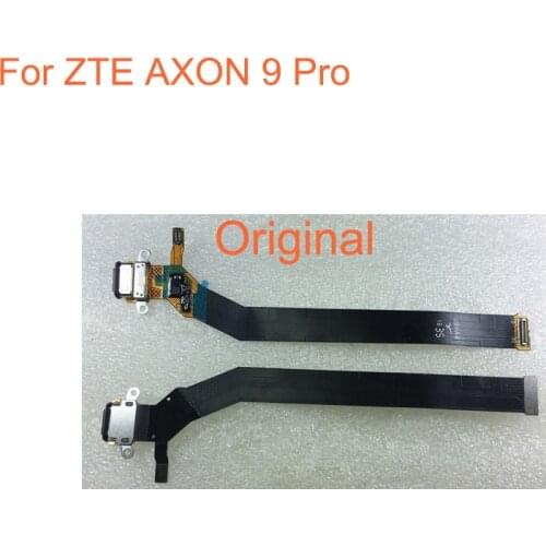 Original USB Port Charging Dock Charger Board & Microphone For For ZTE Axon 9 Pro A2019 Axon9 Pro A2019g
