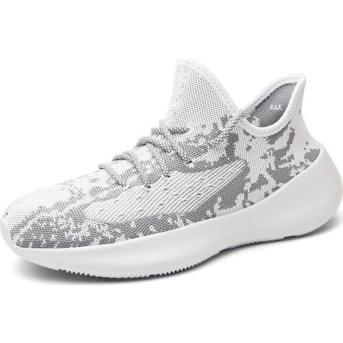 Autumn Fashion New Reflective Casual Mens Shoes Breathable All-match Sports Shoes Non-slip Low-top Running Sports Shoes