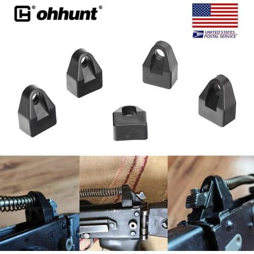 SHIP FROM USA ohhunt 7.62X39 Buffer Pad Shock Absorbing Reducer polymer AK 47 Recoil Buffer Black for hunting