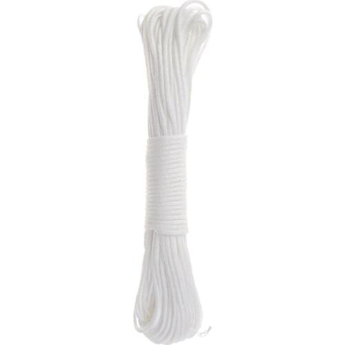 550 PARACHUTE CORD 7CORE STRAND 100FT ROPE LANYARD OUTDOOR SURVIVAL KIT